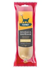  Лакомство для кошек TiTBiT Колбаса вареная Сливочная 
