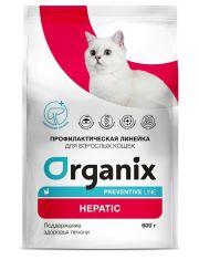 Сухой корм для кошек Organix Preventive Line Hepatic Поддержание здоровья печени