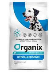 Сухой корм для собак Organix Preventive Line Hypoallergenic Гипоаллергенный