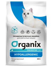 Сухой корм для кошек Organix Preventive Line Hypoallergenic Гипоаллергенный 