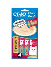 Лакомство для кошек Inaba Ciao Churu Пюре куриное, поддержания мочеполовой системы 
