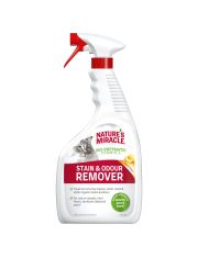 Спрей НЕЙЧЕРАЛС МИРАКЛ Уничтожитель пятен/запахов для кошек универсальный с ароматом дыни