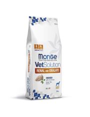 Диетический корм для собак MONGE VetSolution Dog Renal and Oxalate Ренал и Оксалат для собак при ХПН