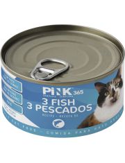 Консервы для кошек PINK 365 Тунец с лососем и лактоферрином