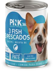 Консервы для собак PINK 365 Лосось, тунец и треска