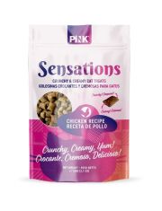 Лакомство для кошек PINK SENSATIONS Хрустящие подушечки с курицей