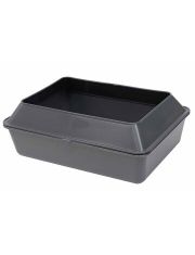 Туалет для кошек Дарэлл Прованс с рамкой глубокий