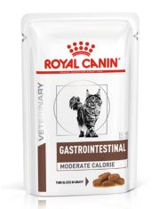 Royal Canin GASTROINTESTINAL MODERATE CALORIE (ГАСТРОИНТЕСТИНАЛ МОДЕРЕЙТ КЭЛОРИ) Корм влажный для кошек, склонных к набору веса, при расстройствах пищеварения