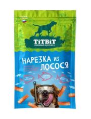 Лакомство для собак TitBit кубики из лосося