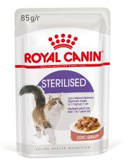 Royal Canin Sterilised Корм консервированный для взрослых кошек в желе