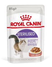 Royal Canin Sterilised Корм консервированный для стерилизованных взрослых кошек, соус