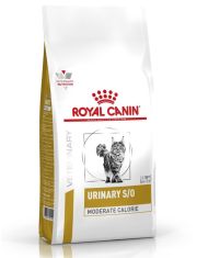 Royal Canin URINARY S/O MODERATE CALORIE (УРИНАРИ С/О МОДЕРЕЙТ КЭЛОРИ) Корм сухой для взрослых кошек, склонных к набору веса, при мочекаменной болезни