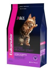 Сухой корм для котят, беременных и кормящих кошек Eukanuba Kitten Healthy Start для котят, с курицей