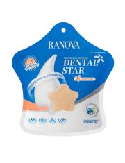 Лакомство для кошек Ranova сублимированное Звёздочка для зубов с курицей и морковью