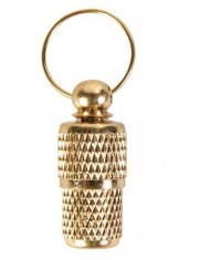 Медальон-адресник Trixie золотой