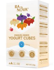 Лакомство для животных Ranova сублимированное йогурт микс вкусов: оригинальный, черника, клюква, тыква