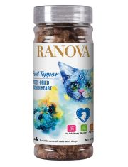 Лакомство для собак Ranova Порошок из сублимированных куриных сердечек