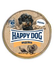 Консервы для собак Happy Dog Natur Line с чувствительным пищеварением, с индейкой