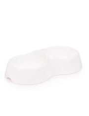 Миска для кошек двойная АЛЬТА "Лекси" 200мл 230*125*61мм