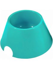 Миска для спаниеля Дарэлл пластиковая бирюзовая 550 мл