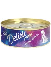 Консервы для щенков Delish premium мясное ассорти