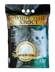 Силикагелевый наполнитель Пушистый хвост "PREMIUM"