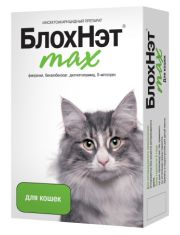 Капли для кошек и котят БлохНэт max против клещей и блох