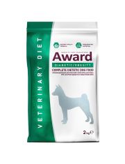 Сухой диетический корм для собак AWARD VETERINARY DIET DIABETIC AND OBESITY при сахарном диабете и избыточном весе