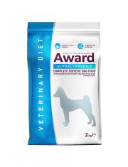 Сухой диетический корм для собак AWARD VETERINARY DIET HYPOALLERGENIC при аллергии или пищевой непереносимости