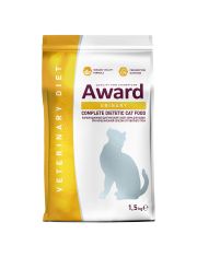 Сухой диетический корм для кошек AWARD VETERINARY DIET URINARY при мочекаменной болезни струвитного типа