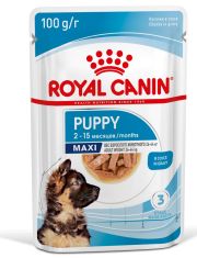 Royal Canin Корм для щенков крупных пород (Maxi Puppy), кусочки в соусе