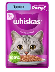 Влажный корм для кошек Whiskas рагу треска