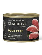 Монопротеиновый паштет для собак GRANDORF FRESH из утки для всех пород