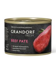 Монопротеиновый паштет для собак GRANDORF FRESH из говядины для всех пород