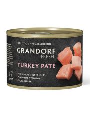 Монопротеиновый паштет для собак GRANDORF FRESH из индейки для всех пород
