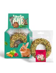 Лакомство для грызунов Little One Вкусное колечко с травами и зеленью
