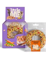 Лакомство для грызунов Little One Вкусное колечко с фруктами и орехами.