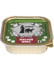 Влажный корм для собак ZOORING Мясной микс