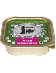 Влажный корм для собак ZOORING Мясо молодых бычков