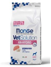 Диетический корм для собак Monge VetSolution Dog An-Hydro ан-гидро при пищевой непереносимости