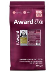 Сухой корм для кошек AWARD SPECIAL CARE Sensitive Digestion с чувствительным пищеварением со свежим мясом утки