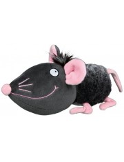 Игрушка для собак Trixie Мышь из плюша с пищалкой и шуршащей плёнкой