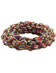 Игрушка для собак Triol Кольцо из хлопка, плетеное