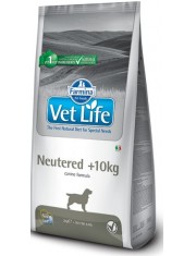 Сухой диетический корм для собак Farmina Vet Life Neutered для стерилизованных от 10 кг, контроль веса и профилактика развития мочекаменной болезни
