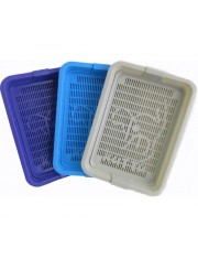 Туалет для кошек Zooexpress Китти с сеткой, малый