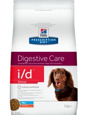  Hill's Prescription Diet i/d Stress Mini Digestive Care сухой диетический корм для собак мелких пород для поддержания здоровья ЖКТ и при стрессе одновременно с курицей 