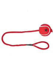 Игрушка для собак Trixie Теннисный мяч на веревке, без стекловолокна