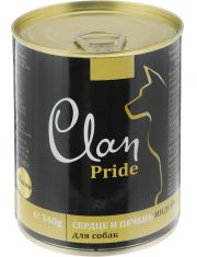 Консервы для собак Clan Pride Сердце и печень индейки