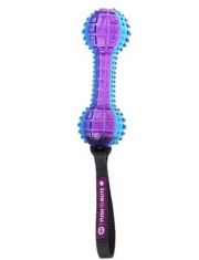 Игрушка для собак GiGwi Push To Mute Гантель с отключаемой пищалкой