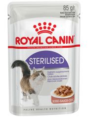 Влажный корм для кошек Royal Canin Sterilised кусочки в соусе для стерилизованных взрослых